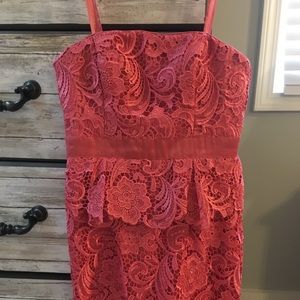 Cache Peplum lace dress🌟